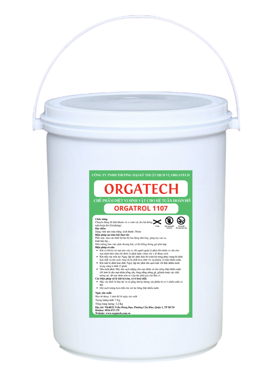 Microorganisms control for Cooling Tower: Orgatrol 1107